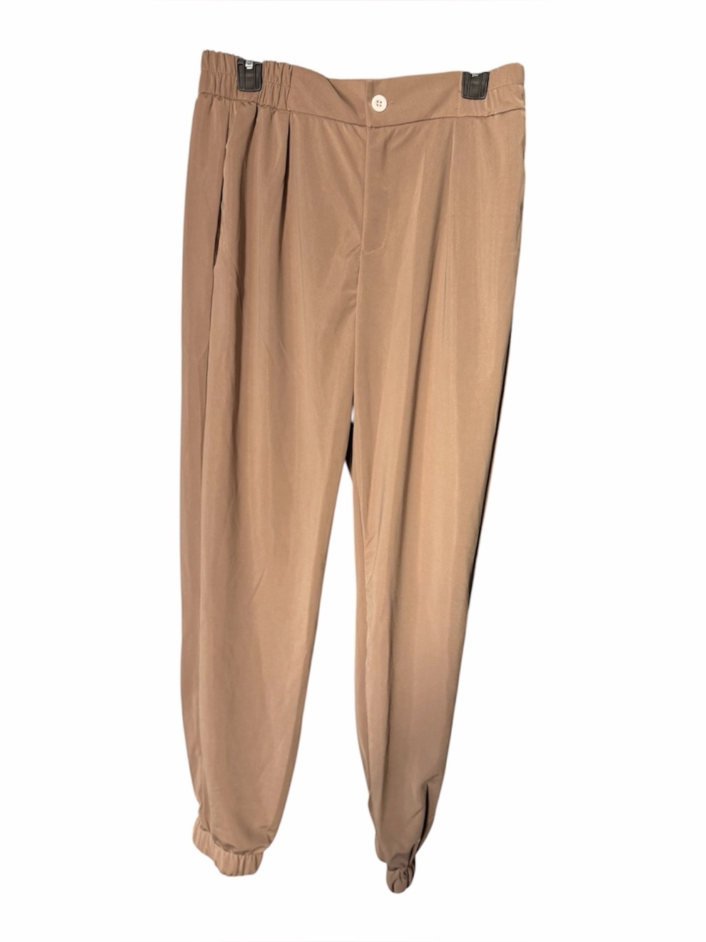 Women's Tan Jogger Pants